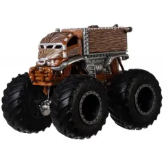 HOT WHEELS MONSTER TRUCKS DARTH VADER VS CHEWBACCA 3+