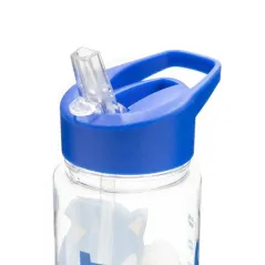 BIDON SONIC THE HEDGEHOG BIDON 700 ML – LICENCJONOWANA BUTELKA NA NAPOJE ZE SŁOMKĄ