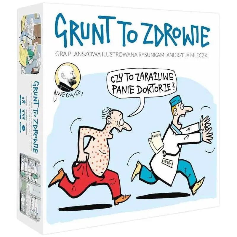 GRUNT TO ZDROWIE GRA PLANSZOWA 16+ - MDR
