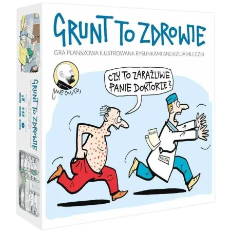 GRUNT TO ZDROWIE GRA PLANSZOWA 16+ - MDR