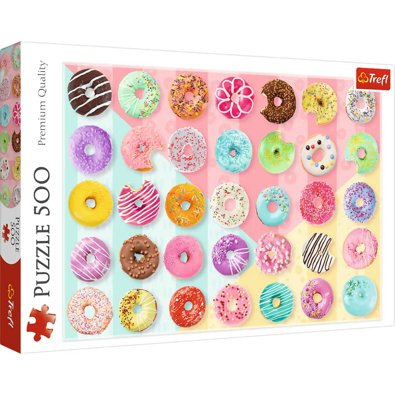 DONATY PUZZLE 500 ELEMENTÓW 9+