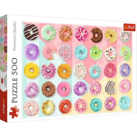 DONATY PUZZLE 500 ELEMENTÓW 9+