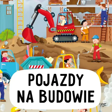 Pojazdy Na Budowie Książka + Duże Puzzle 30 Elementów