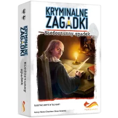KRYMINALNE ZAGADKI: NIEFORTUNNY SPADEK – GRA LOGICZNA FOXGAMES 12+