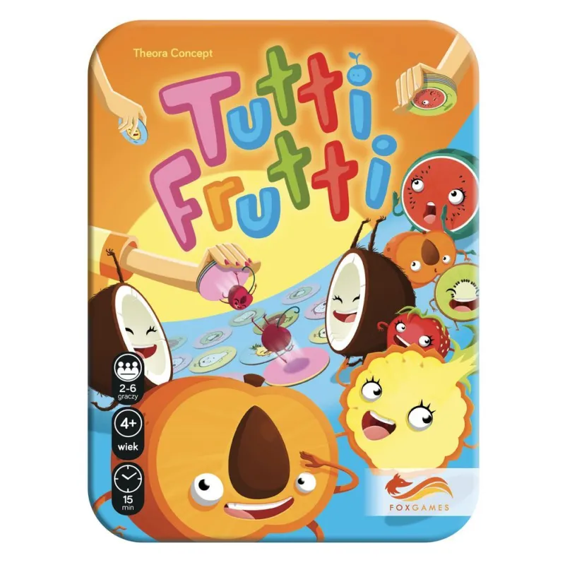 TUTTI FRUTTI GRA NA SPOSTRZEGAWCZOŚĆ 4+ Concept Theora