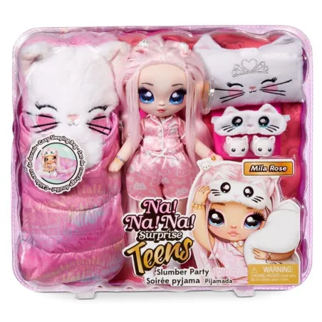 LALKA NA! NA! NA! SURPRISE MILA ROSE PIŻAMA PARTY 3+