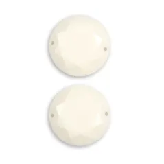 KORALIKI OZDOBNE BIAŁE 2 SZTUKI 2.8 CM - Rico Design GmbG & Co.