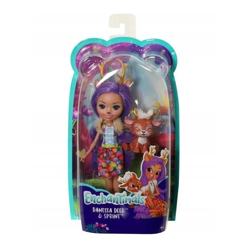 ENCHANTIMALS LALKA ZE ZWIERZĄTKIEM MATTEL 3+