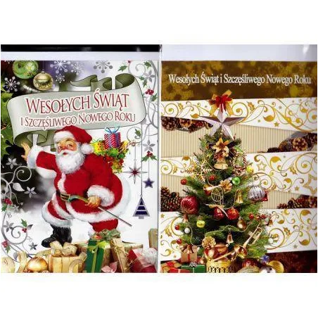 Karnet Świąteczny Wesołych Świąt Z Kopertą Karnet Świąteczny Wesołych Świąt Z Kopertą