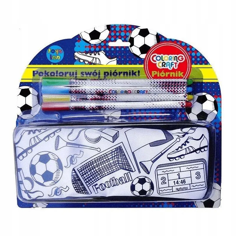 PIÓRNIK FOOTBALL DO KOLOROWANIA