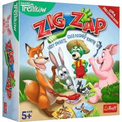 ZIG ZAG RODZINA TREFLIKÓW GRA ZRĘCZNOŚCIOWA TREFL 5+