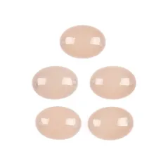KORALIKI OZDOBNE MLECZNE 5 SZTUK 1.8 X 1.3 CM - Rico Design GmbG & Co.