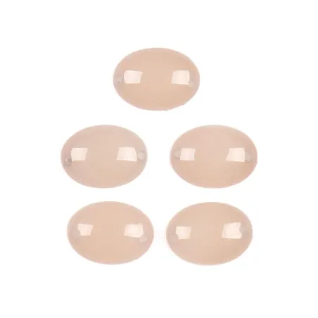 Koraliki Ozdobne Mleczne 5 Sztuk 1.8 X 1.3 Cm Koraliki Ozdobne Mleczne 5 Sztuk 1.8 X 1.3 Cm