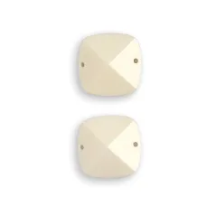 KORALIKI OZDOBNE BIAŁE 2 SZTUKI 2.4 X 2.4 CM - Rico Design GmbG & Co.