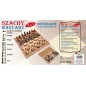 Szachy I Warcaby Drewniane W&K 6+