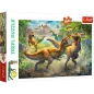 Puzzle Walczące Tyranozaury 160 Elementów Trefl 5+
