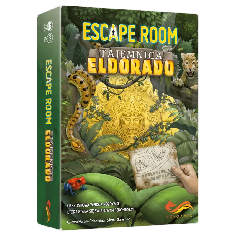ESCAPE ROOM TAJEMNICA ELDORADO GRA KARCIANA 12+ - FoxGames