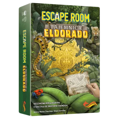Escape Room Tajemnica Eldorado Gra Karciana 12+