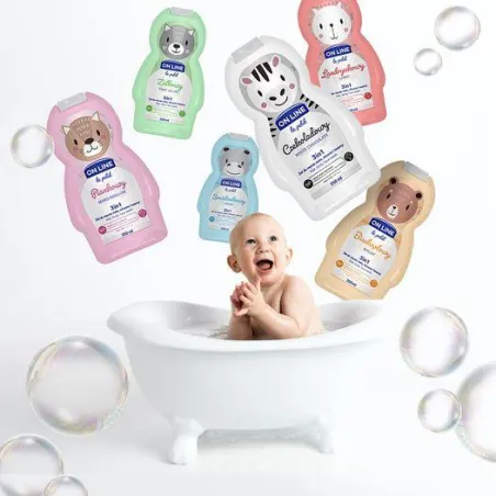 Żel Piankowy Dla Dzieci 3W1 Ciało Włosy Twarz 350Ml On Line Le Petit