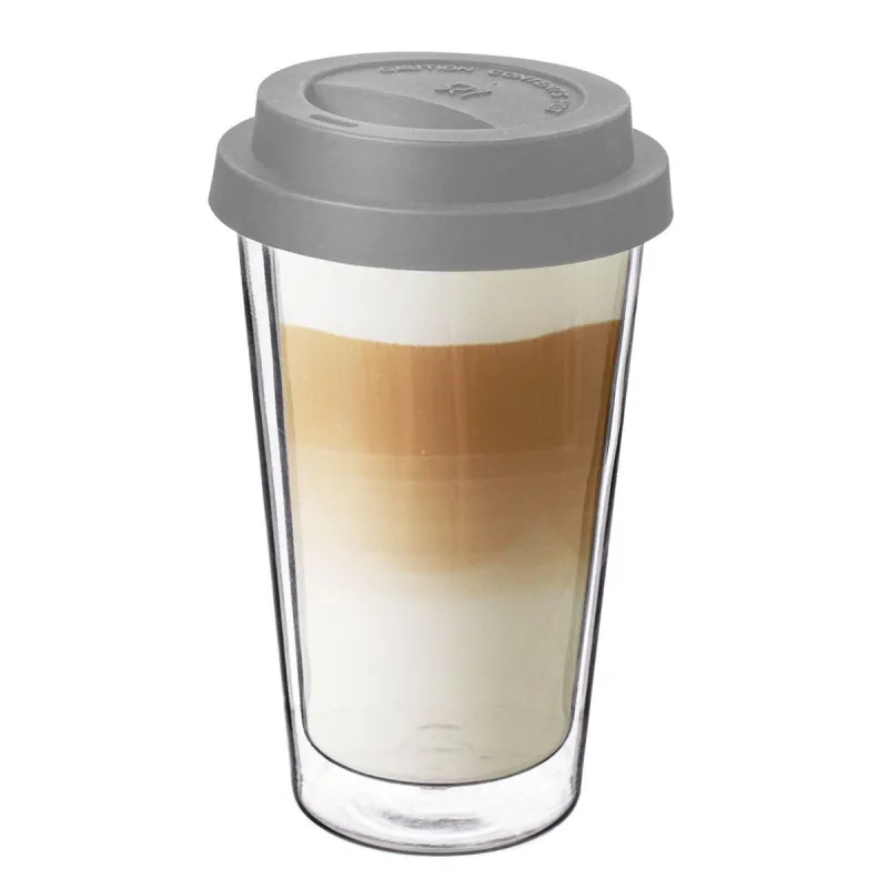 SZKLANY KUBEK TERMICZNY ALTOM DESIGN PODWÓJNE ŚCIANKI 350ML