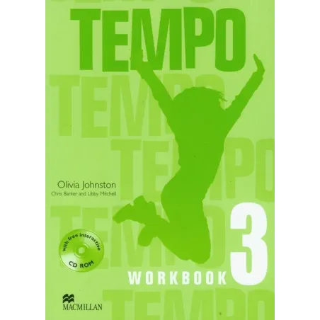 TEMPO 3 WORKBOOK + CD Olivia Johnston - Macmillan
