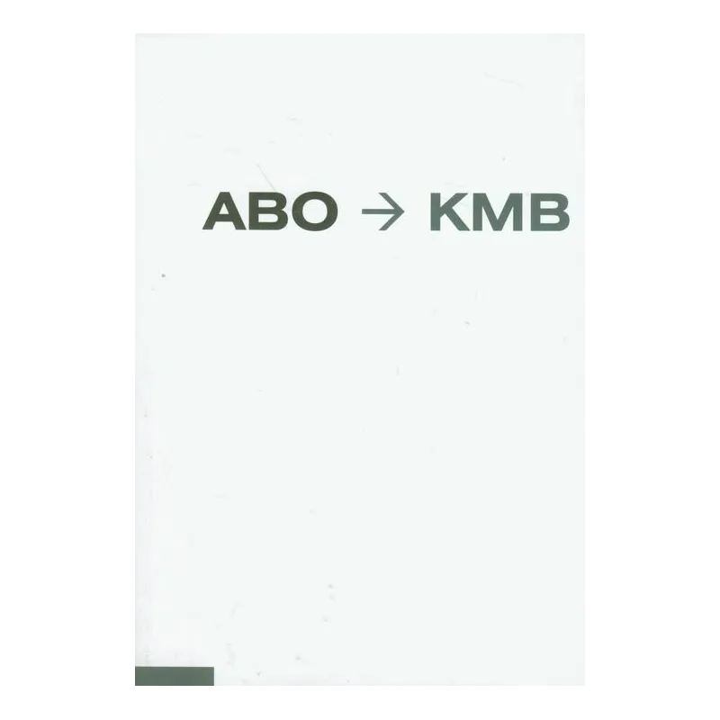 ABO KMB Oliva Achille Bonito, Krzysztof M. Bednarski - Officyna