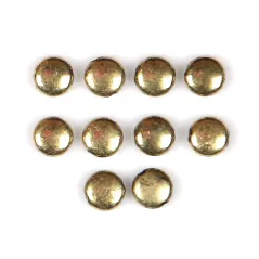 NITY OKRĄGŁE ZŁOTE 10 SZTUK 10MM - Rico Design GmbG & Co.