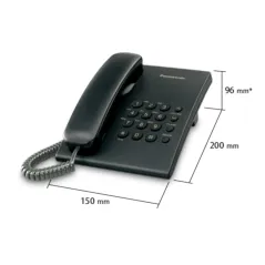 Telefon Stacjonarny Panasonic Kx-Ts500Pdb Z Funkcją Redial