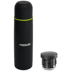 TERMOS PRÓŻNIOWY ROCKLAND HELIOS 1 L OUTDOOR CZARNO-ZIELONY