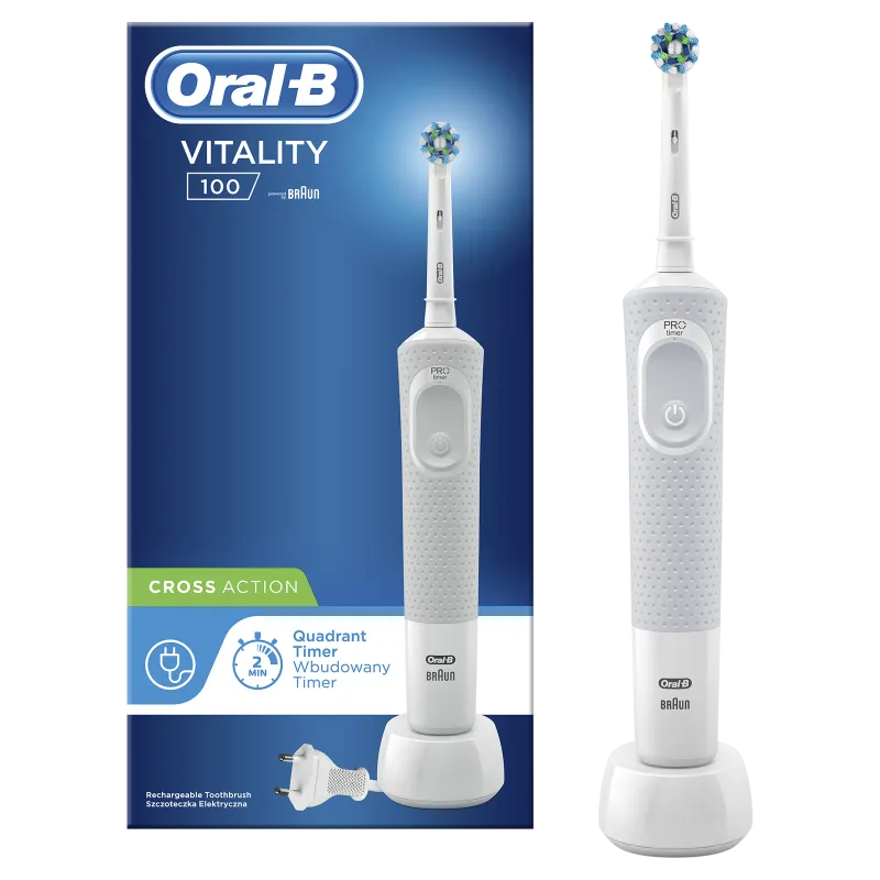 SZCZOTECZKA ELEKTRYCZNA ORAL-B VITALITY 100 CROSS ACTION