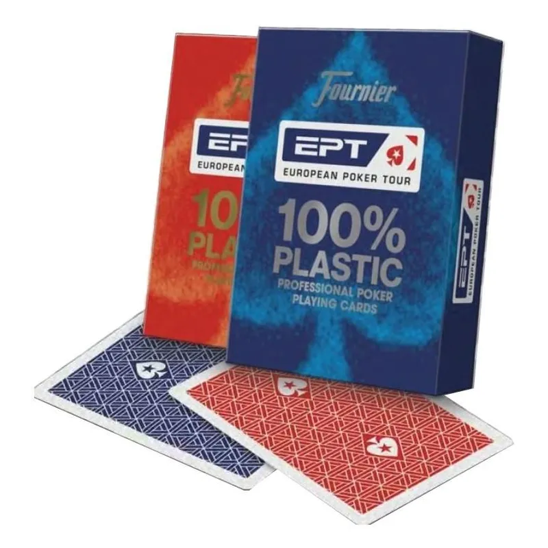 KARTY DO POKERA FOURNIER EPT 100 PLASTIKOWE BICYCLE