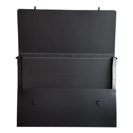 Teczka Na Rysunki B2 50X70 Cm Czarna Polipropylenowa Z Paskiem I Rączką Leniar Ii Gatunek