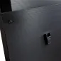 Teczka Na Rysunki B2 50X70 Cm Czarna Polipropylenowa Z Paskiem I Rączką Leniar Ii Gatunek