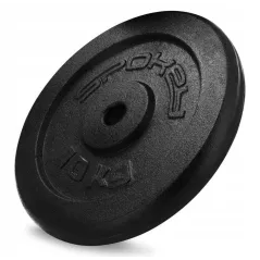 OBCIĄŻENIE ŻELIWNE 10 KG TALERZ NA HANTLE SZTANGE 29 MM SPOKEY SINIS