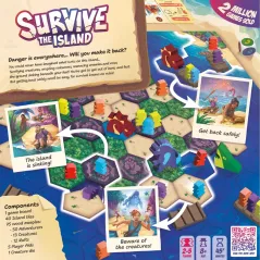 SURVIVE THE ISLAND WYDANIE WŁOSKIE GRA PLANSZOWA 8+