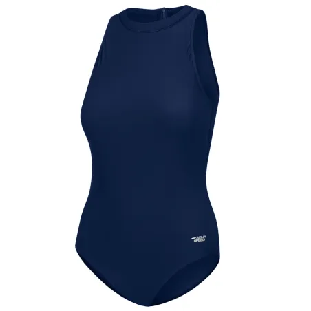 KOSTIUM PŁYWACKI SPORTOWY DAMSKI GRANATOWY AQUA SPEED ROZMIAR 44