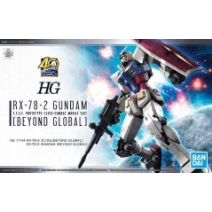 HG RX-78-2 GUNDAM BEYOND GLOBAL ZESTAW MODELOWY 1/144 BANDAI 8+