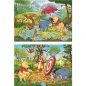 Puzzle Disney Kubuś Puchatek 2X20 Elementów Clementoni 3+
