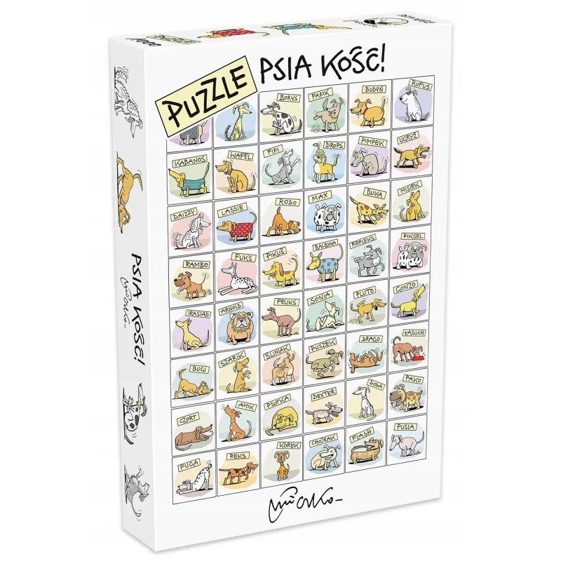 PUZZLE PSIA KOŚĆ! 1000 ELEMENTÓW 10+