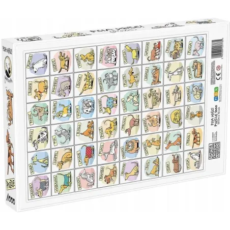 Puzzle Psia Kość! 1000 Elementów 10+