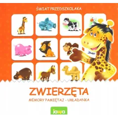 ZWIERZĘTA GRA MEMORY 5+ - Jawa