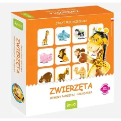 ZWIERZĘTA GRA EDUKACYJNA 5+