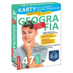 GEOGRAFIA KARTY EDUKACYJNE DLA KLAS 5-8 - Demart