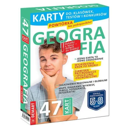 Geografia Karty Edukacyjne Dla Klas 5-8
