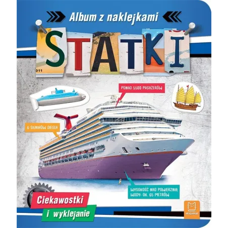 STATKI ALBUM Z NAKLEJKAMI 5+ - Aksjomat