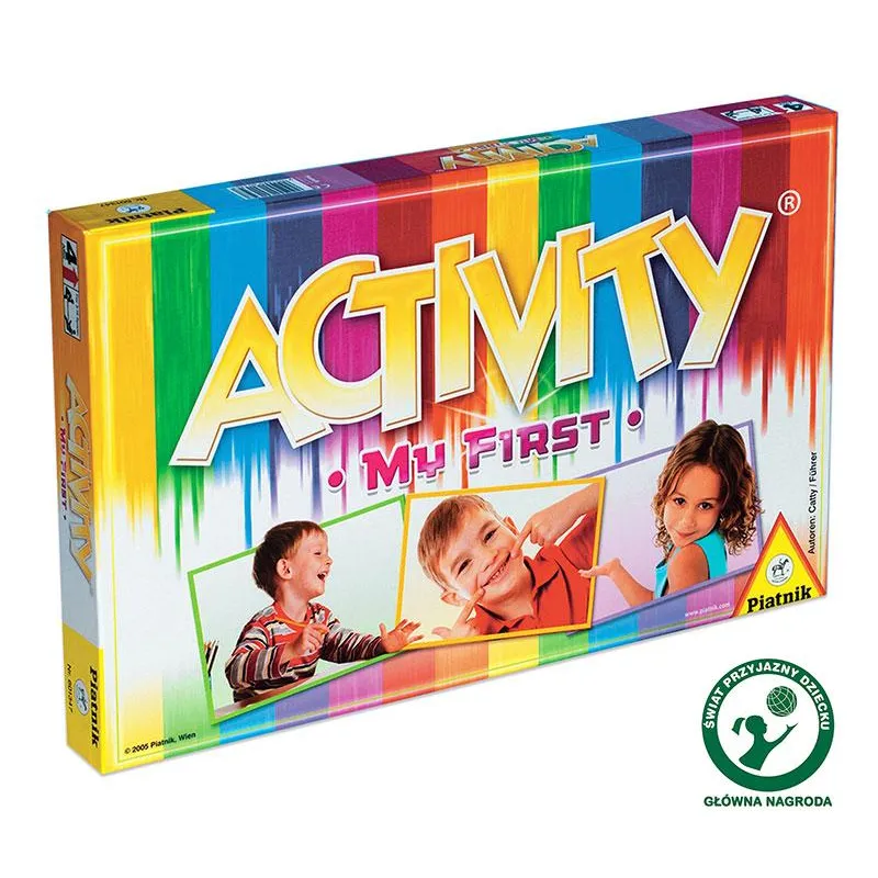 MY FIRST ACTIVITY GRA PLANSZOWA 4+