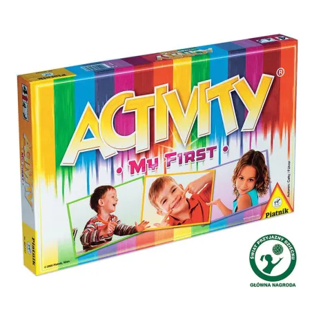 MY FIRST ACTIVITY GRA PLANSZOWA 4+