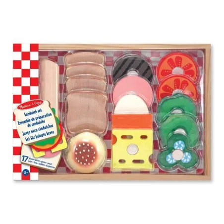 KANAPKI DREWNIANE DO KROJENIA MELISSA & DOUG 3+