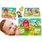 Układanka Drewniana Farma Pinezki Smily Play 18M+