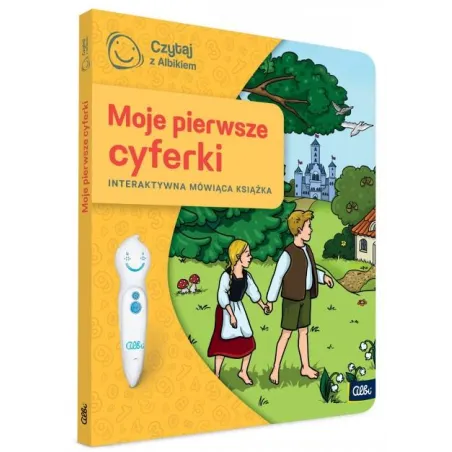MOJE PIERWSZE CYFERKI. CZYTAJ Z ALBIKIEM.  INTERAKTYWNA MÓWIĄCA KSIĄŻKA